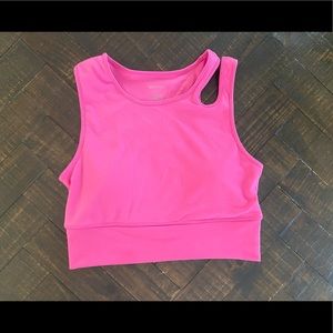 Nine West Active Long Line Lightly Padded Sports Bra Size Large NWOT